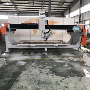 <span class=keywords><strong>Scie</strong></span> à pont industrielle RBB HQ 3220B à 4 axes, machine de découpe automatique de pierre frittée, de granit et de <span class=keywords><strong>carrelage</strong></span> pour comptoirs, 25 kW - Product Image 1