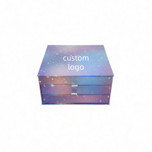 Boîtes de présentation à tiroirs multicouches en <span class=keywords><strong>carton</strong></span>, design personnalisable de haute qualité, emballages cadeaux multicouches, boîtes d'emballage - Product Image 4