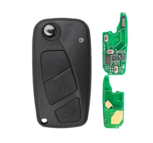 Clé de voiture intelligente de remplacement <span class=keywords><strong>Fiat</strong></span> Punto Ducato Stilo Panda Central, télécommande pliable 3 boutons 434 MHz avec puce PCF7946 - Product Image 2