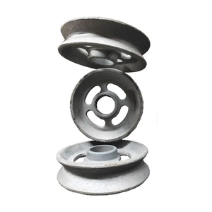 OEM tùy chỉnh cát đúc dịch vụ cho màu xám dễ uốn sắt dây ròng rọc các bộ phận cho máy móc kỹ thuật - Product Image 5