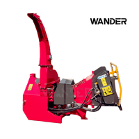 Broyeur à bois hydraulique certifié CE de 7 pouces (178 mm) avec système hydraulique autonome pour tracteur, modèle BX72RH
