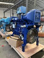 Wp13 série 6 cylindres moteur diesel marin 500hp pour l'utilisation de bateau pour Weichai WP13