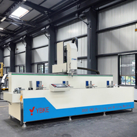 Máquina de Perforación y Fresado CNC de 3 Ejes de 3000 mm para Perfil de Aluminio, para Fabricación de Ventanas y Puertas