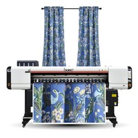 Impresora de Transferencia Textil Digital de Sublimación de Tinta Locor de Alta Velocidad 1.8m con 3/4/6/8 Cabezales 4720/i3200 para Camisetas, Plastisol y Poliéster
