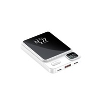 Prix d'usine – Batterie externe magnétique portable 22,5 W 15 W 20 W – Station de charge rapide rechargeable 5000 mAh 10000 mAh – Mini chargeur