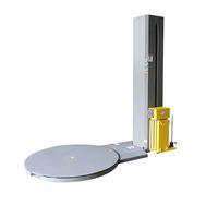 Emballage automatique de film étirable de palette de type plateau tournant personnalisé/machine d'emballage automatique de film étirable de palette