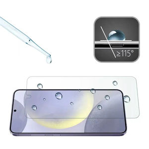 Protecteur d'écran HD Clear Transparent 2.5D Radian en verre trempé ESD Compatible avec pour <span class=keywords><strong>Samsung</strong></span> Galaxy S23FE S24FE A53 A06 A56 - Product Image 3