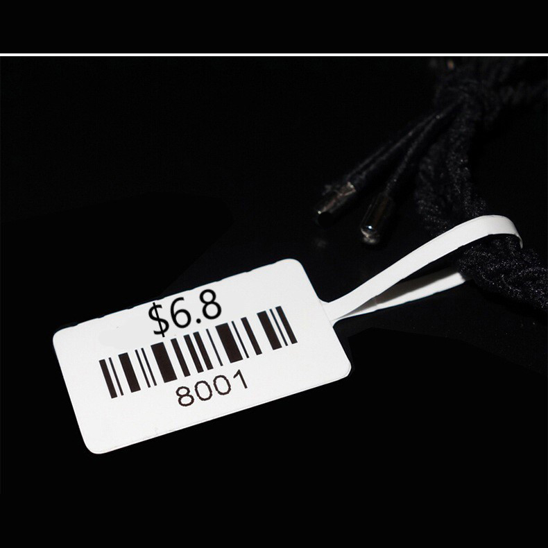 White Label Swing Price&Logo Tags Blank Hang Tag for Watch Jewelry