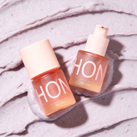 Botol Foundation Kosong 15ml 20ml 30ml, Botol Pompa Kaca Buram untuk Primer, Concealer, dan Makeup Cair