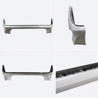 Cover Bumper Belakang Atas OE 23574868 Baru Tanpa Lubang Sensor Parkir Sudah Dicat Warna Putih Candy Pengganti untuk Baojun 530