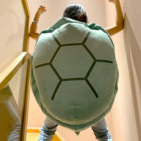 Oreiller en peluche de tortue à gros succès, jouets en peluche de tortue populaire, jouet en peluche de coquille de tortue de grande taille, peut être un lit en stock