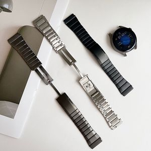 Bracelet de montre en acier inoxydable Upro 18 mm 20 mm 22 mm, bande métallique à libération rapide pour Huawei GT3 GT4 GT5 GT6 Samsung Watch - Product Image 5