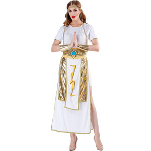 Carnaval disfraces de Halloween <span class=keywords><strong>antigua</strong></span> <span class=keywords><strong>Roma</strong></span> faraón egipcio Cleopatra disfraz Cosplay ropa para <span class=keywords><strong>mujeres</strong></span> - Product Image 3