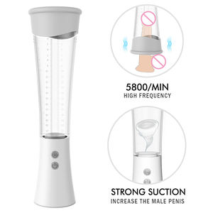 เครื่องช่วยสำเร็จความใคร่ชายแบบสั่นสะเทือนแรง รุ่นใหม่ล่าสุด วัสดุซิลิโคน ช่วยชะลอการหลั่ง ใช้ได้ทุกวัน - Product Image 4