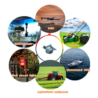 Kontrol Penerbangan Autopilot Modul F9P Khusus Penerima Terintegrasi Penerima Antena GPS Berkinerja Tinggi Presisi Tinggi