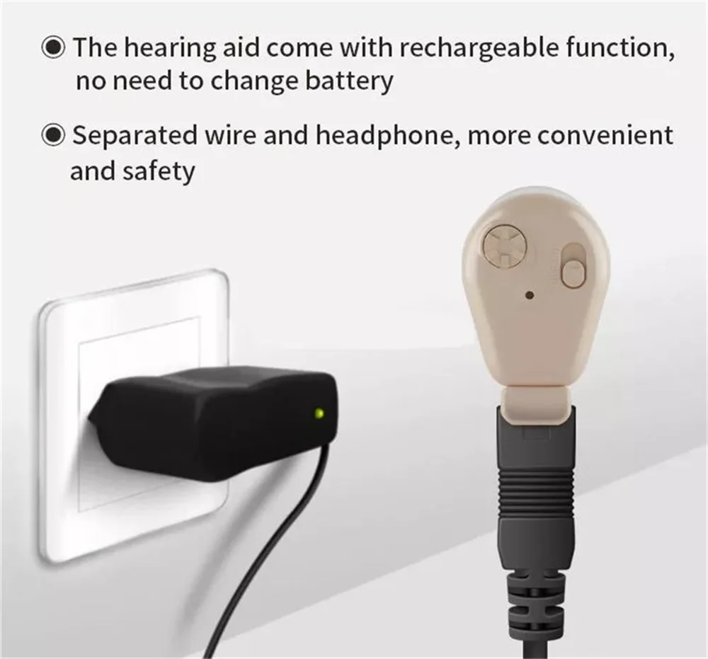 High Quality Cheap Digital Rechargeable Hearing Aid AXON K-88