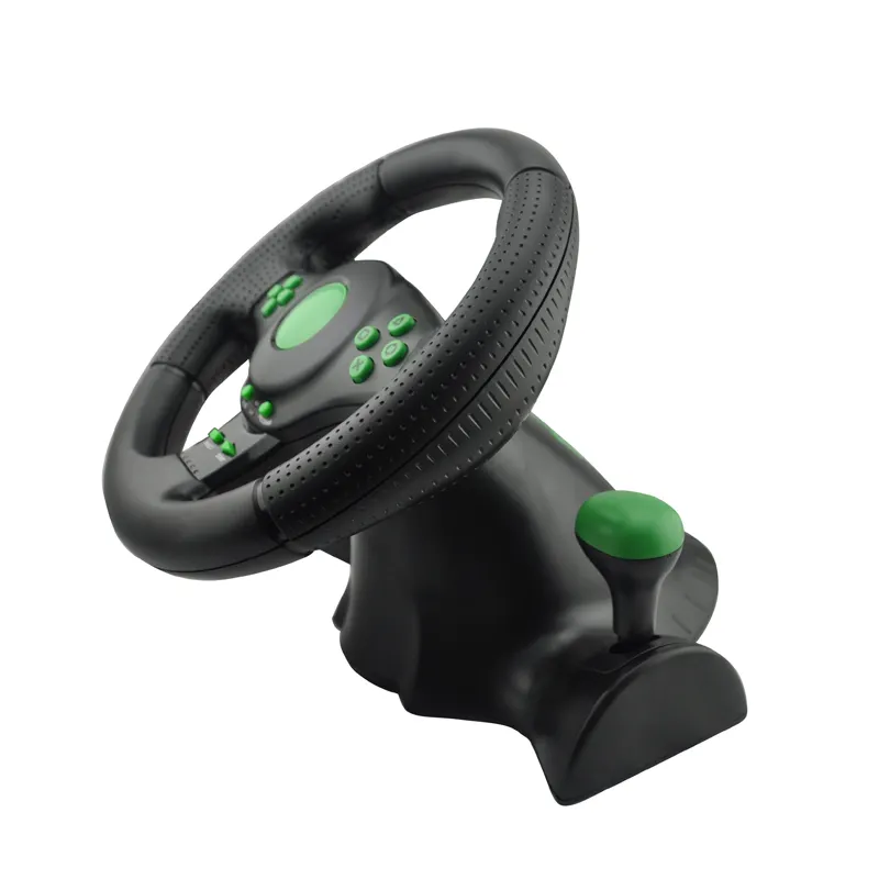 High Quality 180 degree Racing steering wheel angle gaming Car Driving Joystick for PC/ XBOX360 / PS2/ PS-3