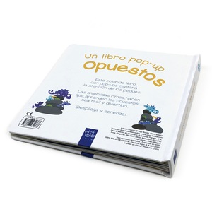 Libro Pop-up Personalizzato per Bambini, Apprendimento degli Opposti in Spagnolo con Struttura Fustellata, Inchiostro Ecologico, Angoli Arrotondati Sicuri - Product Image 6