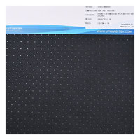 2 capas 100% tela de punto polivinílico repelente al agua 3D gofrado cepillo teñido liso para deportes y chaqueta Softshell al aire libre