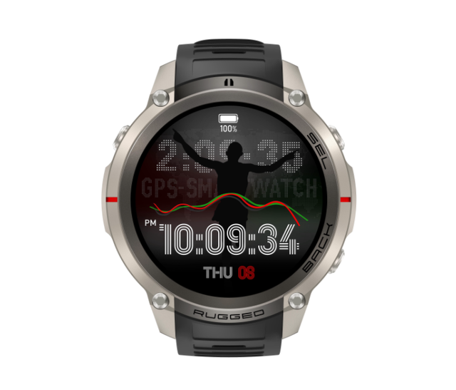 DM59 Android GPS Watch Offline Map Multi-satellite AGNSS 1.43-inch AMOLED Full Touch Screen 5ATM Waterproof Barometer Altimeter