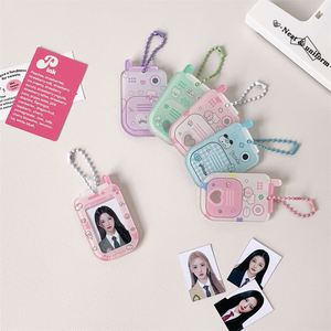 <b>Custom</b> Photo Keychains for Students, Fashion Acrylic ID Keyring with Letterpress Printing, PVC <b>Keychain</b> for Business Gift - Product Image 4