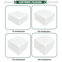 Serviettes en papier imprimées personnalisées, écologiques et dissolvables, en gros pour les fabricants, prix de gros pour le marché des concessionnaires