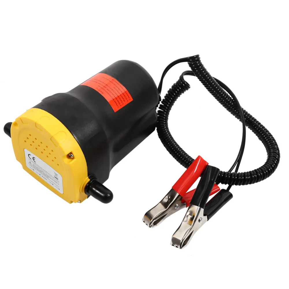 12V Olieverversing Pomp Extractor, Elektrische Oliepomp Geschikt Om Motor, Diesel En Stookolie Met Externe Zekering Te Pompen