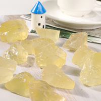 Diffuseur d'aromathérapie en pierre brute de citrine naturelle à gros grains, ornement en cristal pour la décoration de la maison et du bureau, fabriqué en Chine