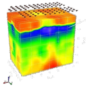 H/V HVSR Detector de seísmo de alta sensibilidade UGL-3C Detector de seísmo de detecção de superfície próxima
