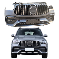 Parachoques Delantero para Mercedes Benz W167 V167 GLE350 GLE450 GLE550 GLE53, Kit de Carrocería GLE63 AMG, Ensamblaje de Parachoques Delantero