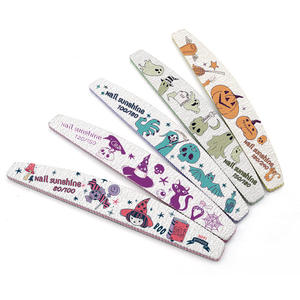 <span class=keywords><strong>Lima</strong></span> de uñas Mix Color Limas <span class=keywords><strong>80</strong></span>/<span class=keywords><strong>100</strong></span>/150/180/240 Grit Papel de lija profesional Removedor de cutículas Juego de herramientas de manicura - Product Image 2