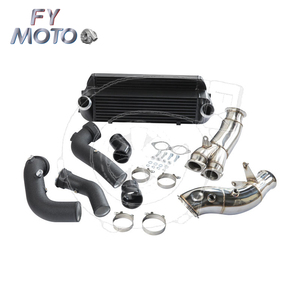 Échangeur + Tuyau de Descente + Tuyau de Charge pour <span class=keywords><strong>BMW</strong></span> E82 E88 <span class=keywords><strong>E90</strong></span> E92 <span class=keywords><strong>335i</strong></span> 435i M235i F30 F32 F22 N20 <span class=keywords><strong>N55</strong></span> - Product Image 4