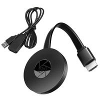 Receptor de vídeo inalámbrico para TV, adaptador portátil de 1080P TV HD WIFI para Android/iOS, TV Box, ordenador, proyector de pantalla en vivo