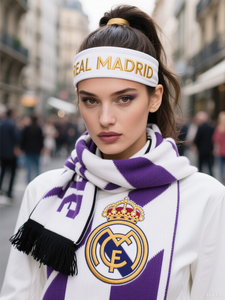 بيع بالجملة ترويج شعار مخصص تصميم علم كرة القدم فريق رياضي مشجعي العلم الوطني وشاح شرابة الأوشحة - Product Image 5