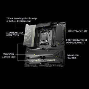 เมนบอร์ด AM5 <span class=keywords><strong>MSI</strong></span> MEG X670E GODLIKE รองรับ AMD Ryzen 7000ซีรีส์ใหม่ - Product Image 4