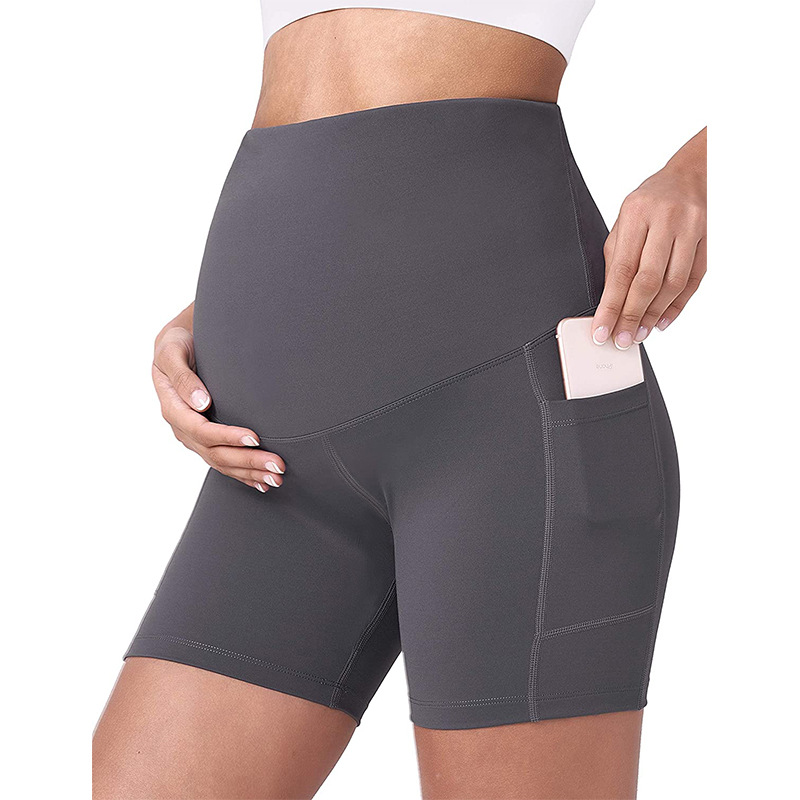 Leggings de Yoga taille haute pour femmes, pantalon de grossesse Super doux, avec poche,