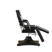 Fauteuil de Beauté Moderne de Haute Qualité pour Salon, Lit Facial Hydraulique Rotatif, Chaise de Tatouage et de Piercing, Réglable en Hauteur, en Cuir PU
