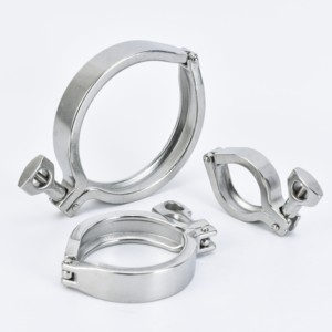 Grampo Industrial/Comercial de 13 Polegadas com Pino Único em Aço Inoxidável 304 Ajustável - Product Image 1