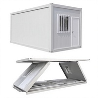 Moducube Maison Conteneur Écologique de 20 pieds Type Z, Maison Modulaire Préfabriquée Pliante à Vendre