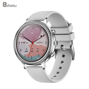 Reloj inteligente V60 de moda para mujer, reloj inteligente con llamadas BT para teléfonos Android e IOS, reloj de pulsera con pantalla táctil a Color para mujer - Product Image 3