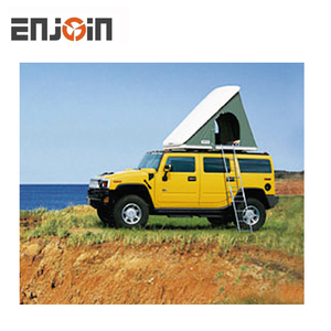 Carpa de Techo Rígida ENJOIN para Acampar al Aire Libre, Blanca y Gris - Product Image 5