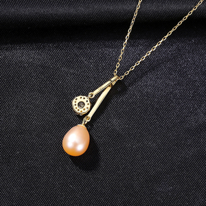 สร้อยคอจี้มุก PAG&<span class=keywords><strong>MAG</strong></span> เงินแท้ S925 สร้อยคอผู้หญิงประดับเพชรคิวบิกเซอร์โคเนียขนาดใหญ่ ขายส่ง - Product Image 5