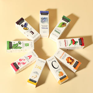 Suero facial de oro orgánico natural de 24K, suero blanqueador hidratante antienvejecimiento, Etiqueta Privada, vitamina C, venta al por mayor - Product Image 1