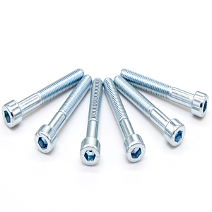 DIN912 altıgen Allen silindirik başlı cıvata M2 M2.5 M3 M4 M5 M6 M8 M10 M64 siyah çinko sınıf 8.8 10.9 12.9 Hex soket vida - Product Image 1