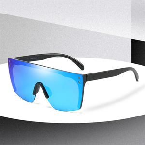 Kenbo-Lunettes de soleil de cyclisme en plein air de haute qualité, surdimensionnées, monobloc, monobloc, blanches, protection solaire, 2021 - Product Image 4