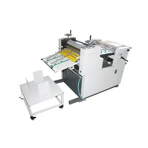 Automatische Papier präge maschine mit Deep Pile Paper Feeder