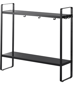 Organizador de Especias Metálico de Doble Nivel, Moderno, Multifuncional, con 20 Bolsillos - Product Image 1