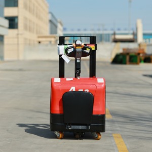 Kleine zelfladende heftruck, draagbare mini elektrische vorkheftruck, handmatige heftruck - Product Image 3