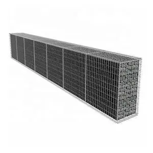 Costo della parete del gabbione del recinto del filo metallico del gabbione della saldatura per metro