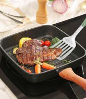 Spatule de barbecue en acier inoxydable à bord dentelé et fente, résistante au lave-vaisselle, facile à nettoyer, outils de cuisine pour grillades et barbecue
